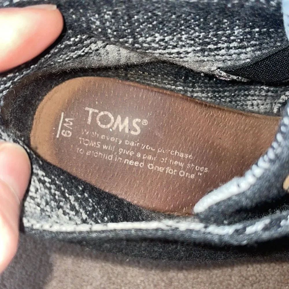 Grey Tom Tie up Wedges - Picture 5 of 9